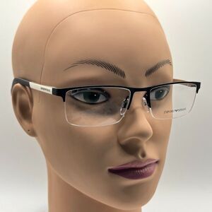 New Men's Designer Eyeglass Frames Emporio Armani EA 1041 | Black | 53/17/145